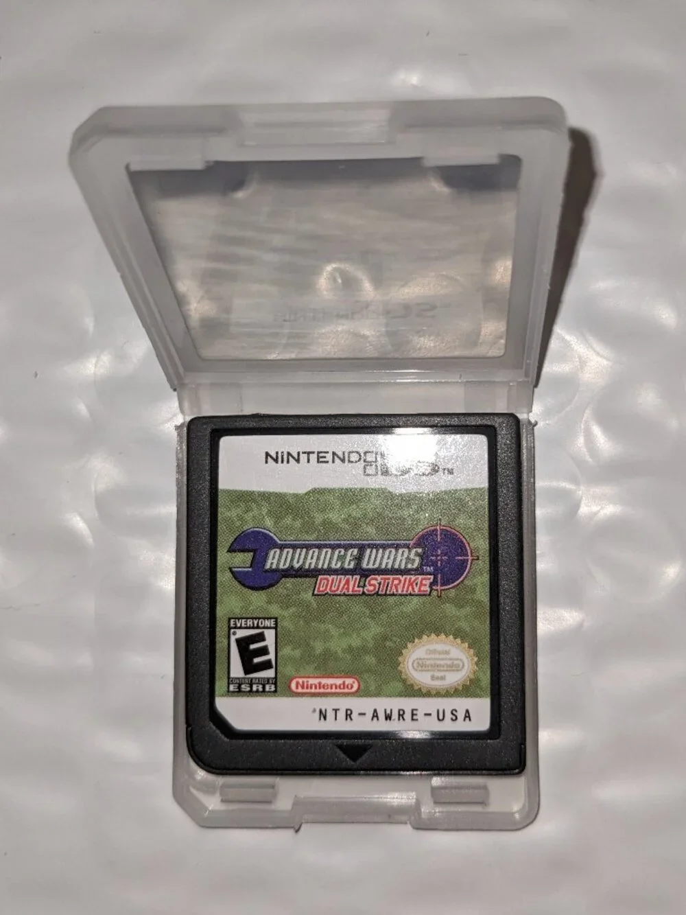 Advance Wars Dual Strike Nintendo DS Cartridge Game 2DS 3DS